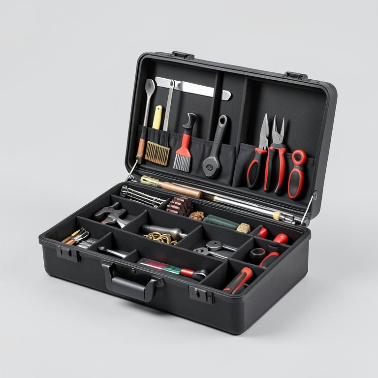 Caisse à outils compartimentée